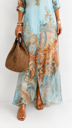 Valentina | Vestido Mediterráneo