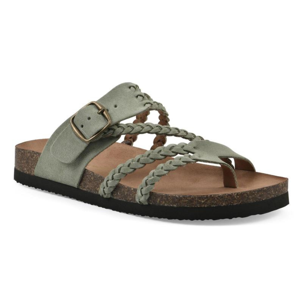Amelie - Sandalias de corcho trenzadas