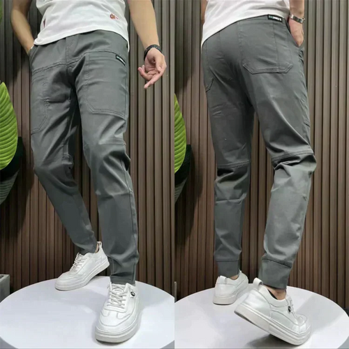 Unai - Pantalones cargo elásticos