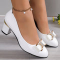 Bella - Tacones de salón clásicos con lazo