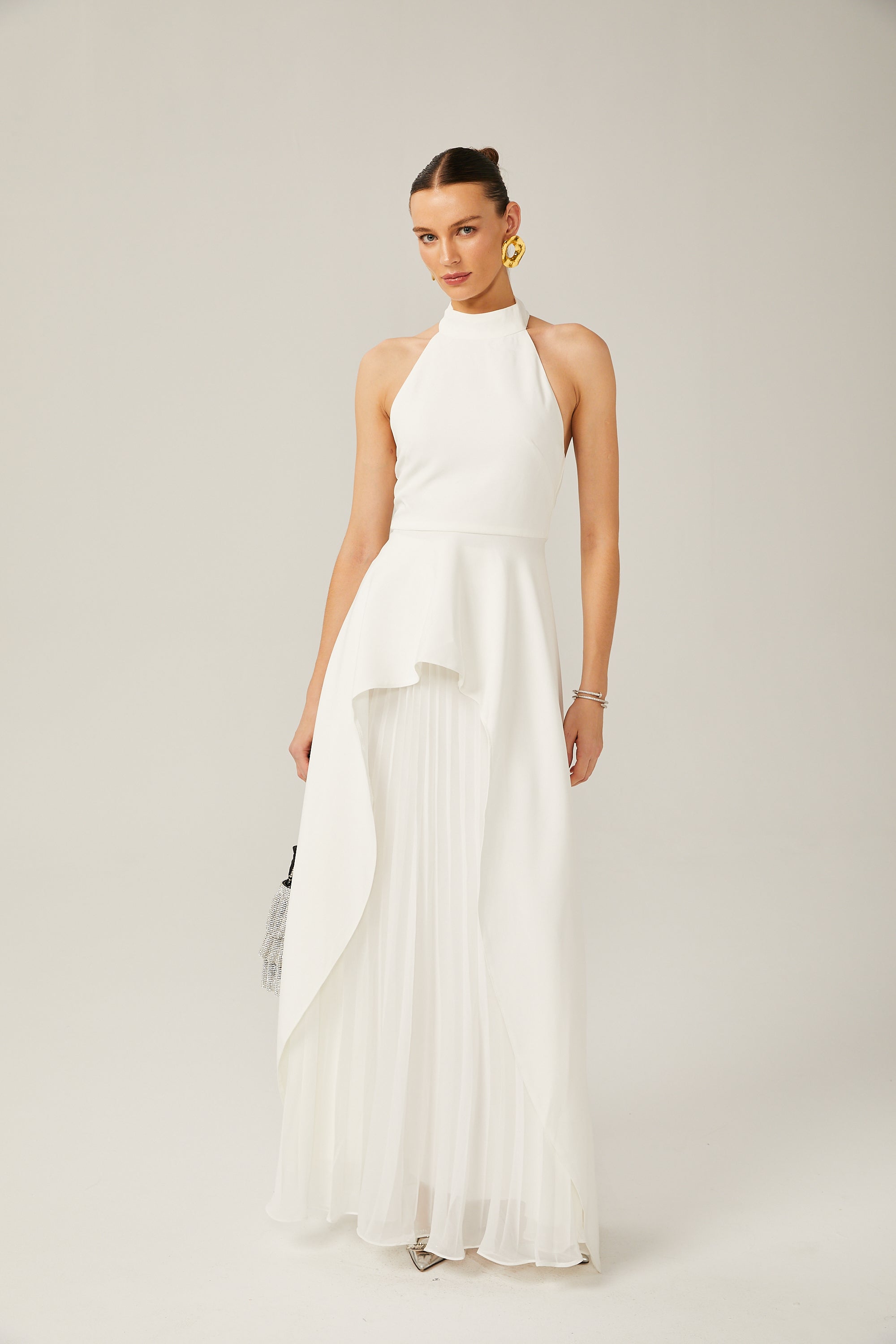 Conjunto Candela - Elegancia minimalista en blanco y negro