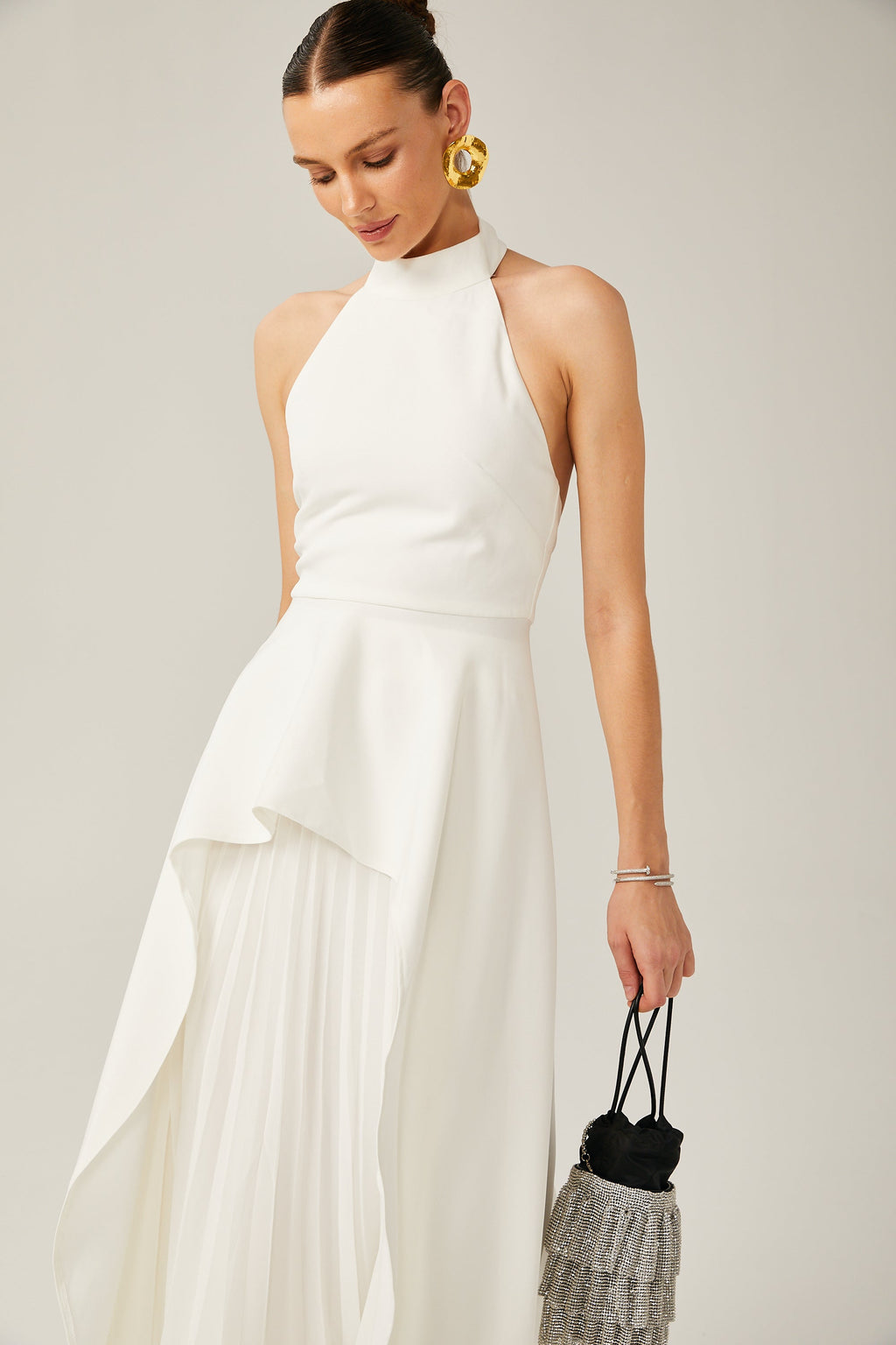 Conjunto Candela - Elegancia minimalista en blanco y negro