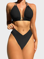 Women's two-piece sexy bikini swimsuit
