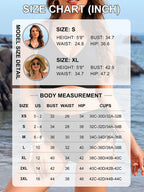 Womens High Waisted Bikini Sets Drawstring Tummy Control Swimsuits Crisscross Tie Back Bathing Suit