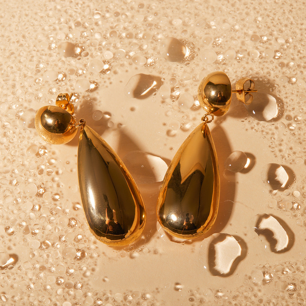 Drop | Pendientes Dorados