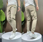 Unai - Pantalones cargo elásticos