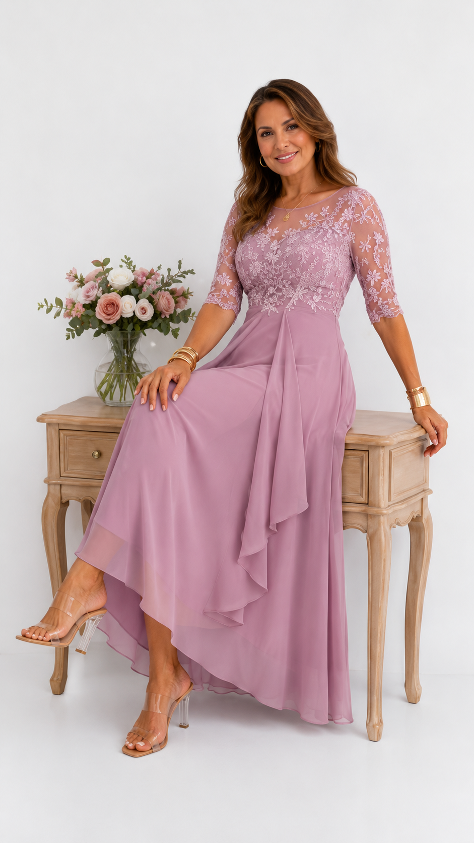 Rose | Elegante vestido de encaje