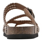 Amelie - Sandalias de corcho trenzadas