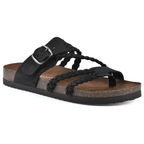 Amelie - Sandalias de corcho trenzadas