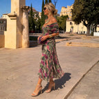 ELIZA | Vestido verde elegante