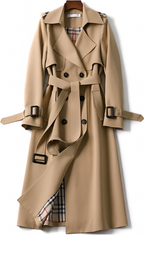 Alba - Gabardina Elegante de Alta Confección