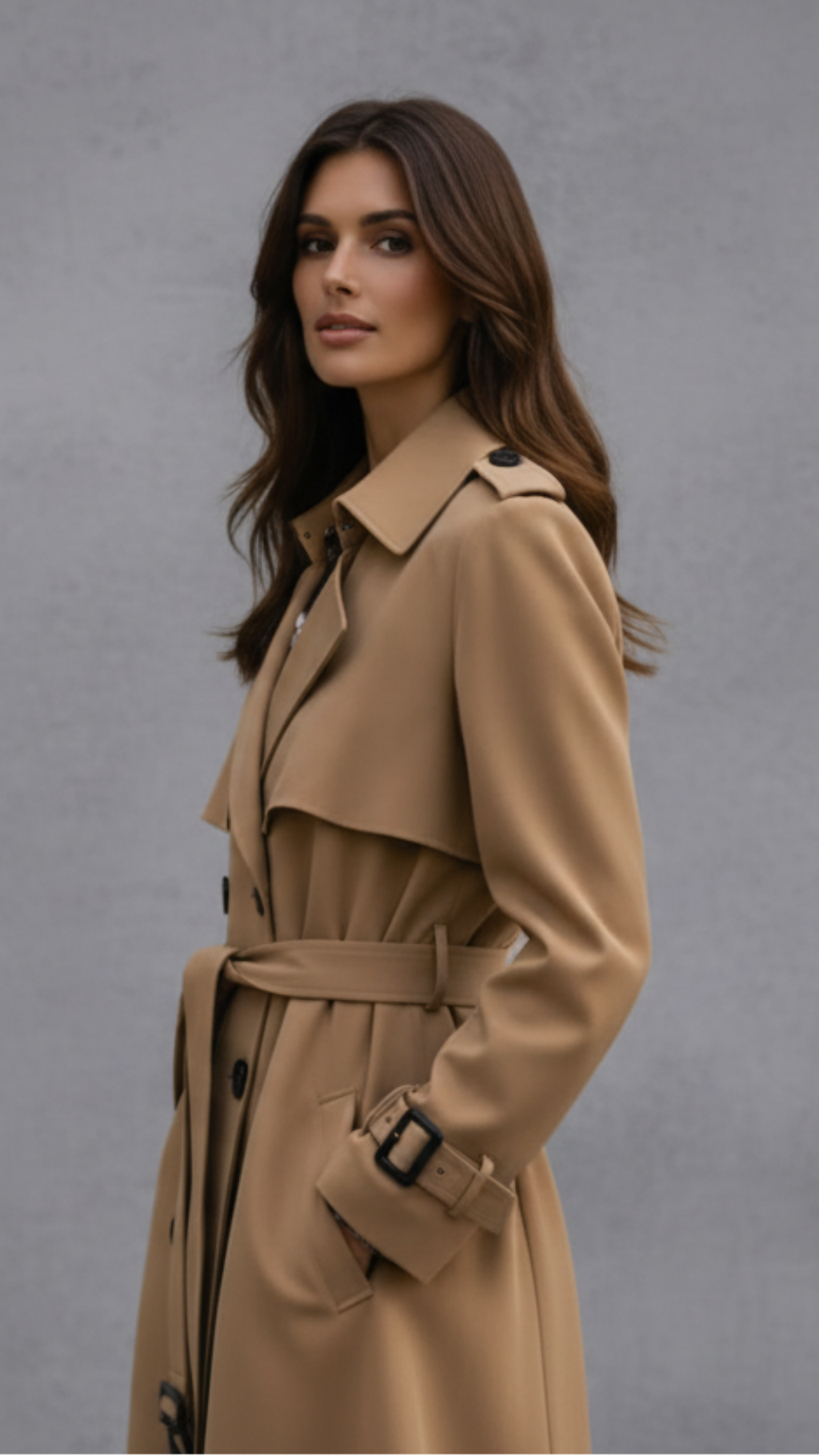 Alba - Gabardina Elegante de Alta Confección