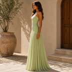 Vestido Almudena - Elegancia Sofisticada que Estiliza con Delicadeza