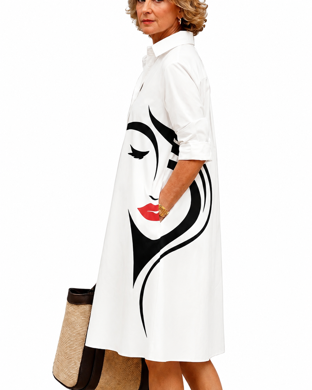Clara | Vestido midi cuidado y elegante