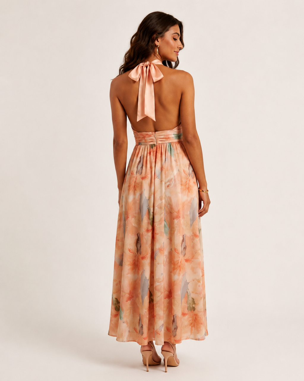 Sofia - Vestido Peach Hour