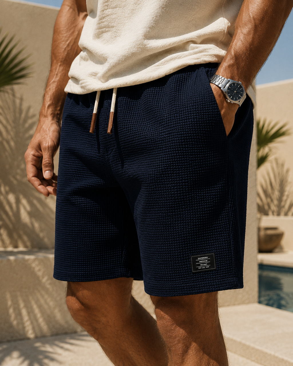 Leo - Pantalones cortos ligeros de verano