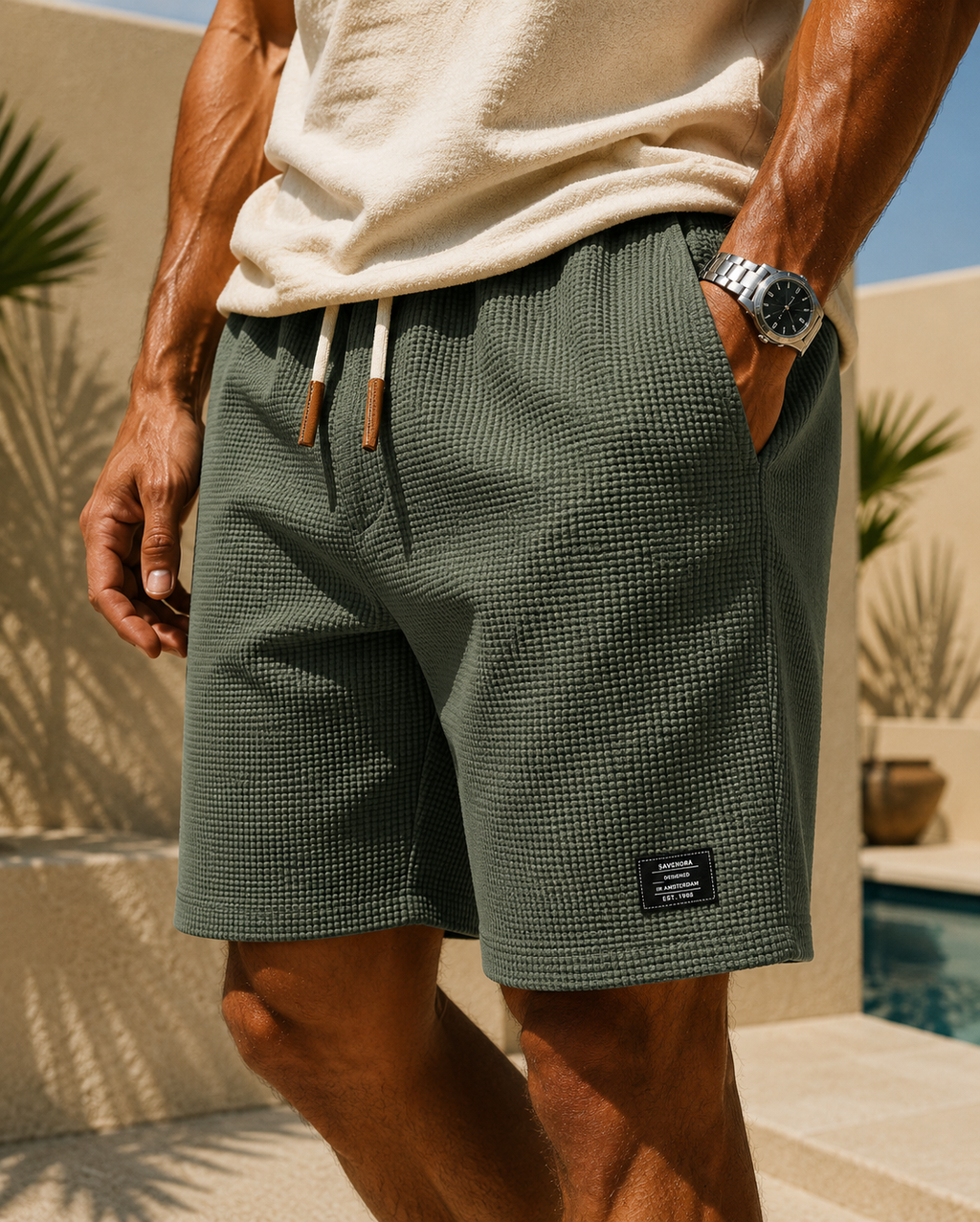 Leo - Pantalones cortos ligeros de verano