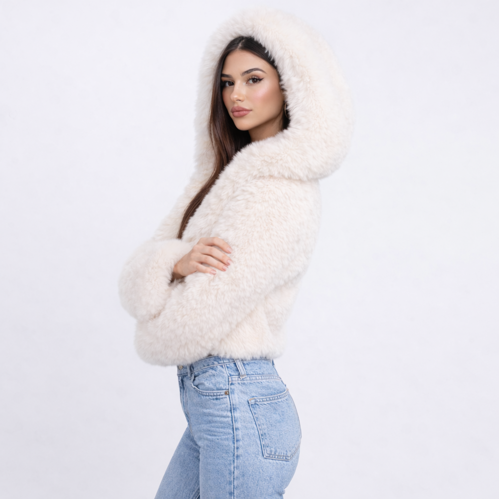 Cristina - Chaqueta de pelo