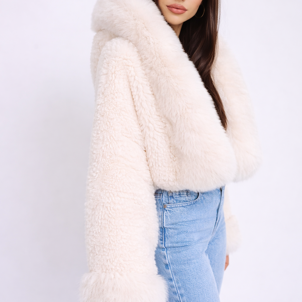 Cristina - Chaqueta de pelo