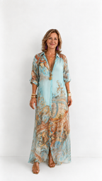 Valentina | Vestido Mediterráneo