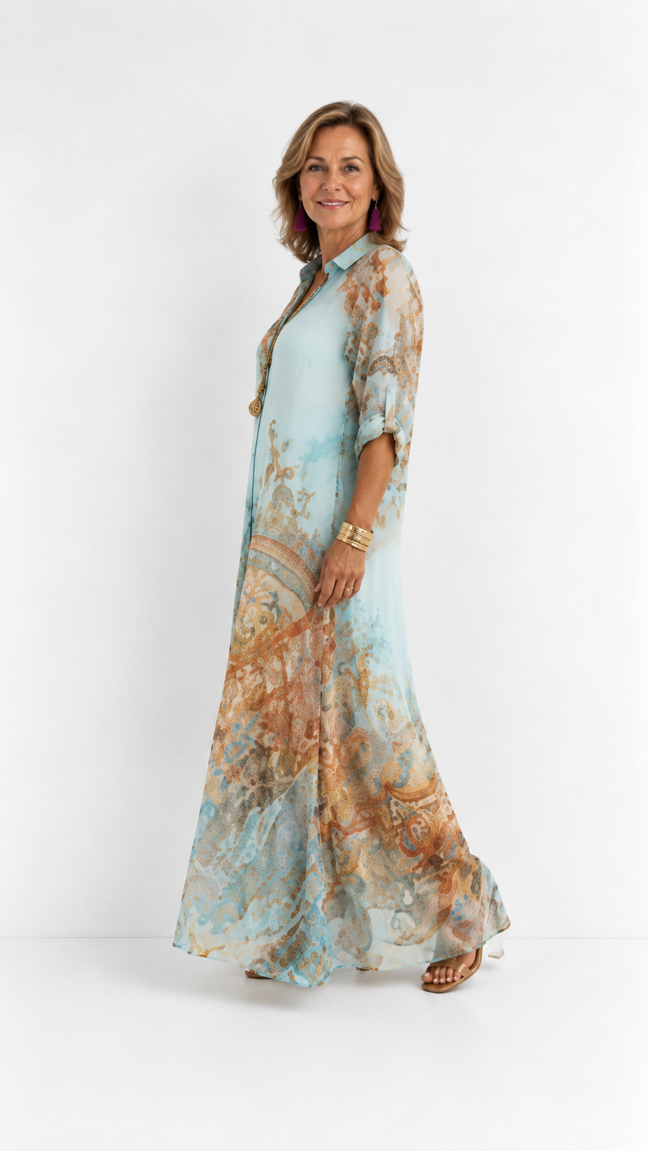 Valentina | Vestido Mediterráneo