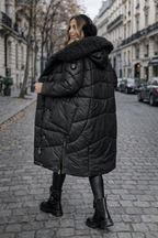 Alejandra - Abrigo de invierno Luxe acolchado para mujer