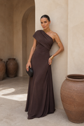 Vega - Vestido Toledo en color marrón