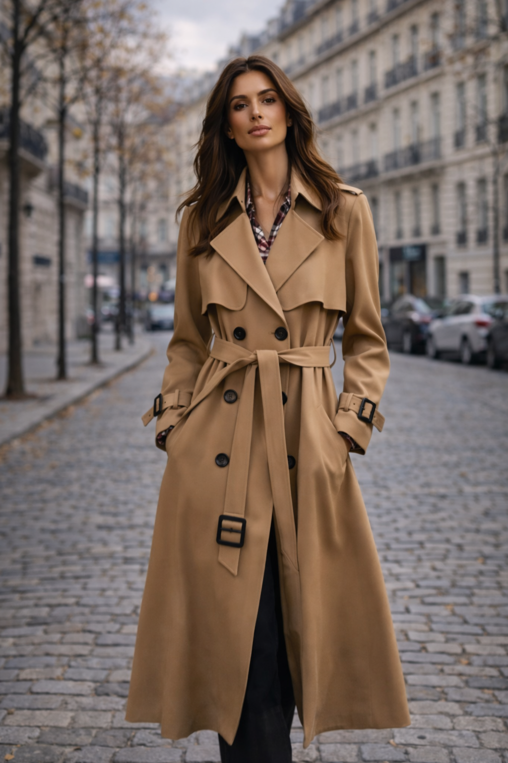 Alba - Gabardina Elegante de Alta Confección