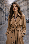 Alba - Gabardina Elegante de Alta Confección