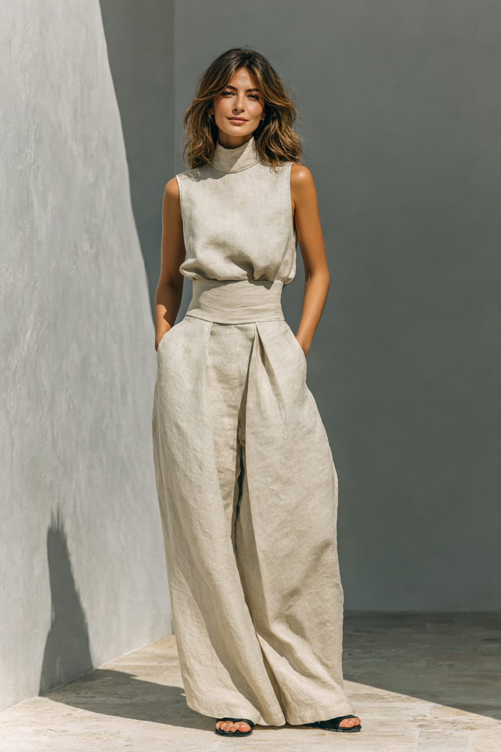 Conjunto Luna - Elegancia Natural y Sofisticación Minimalista