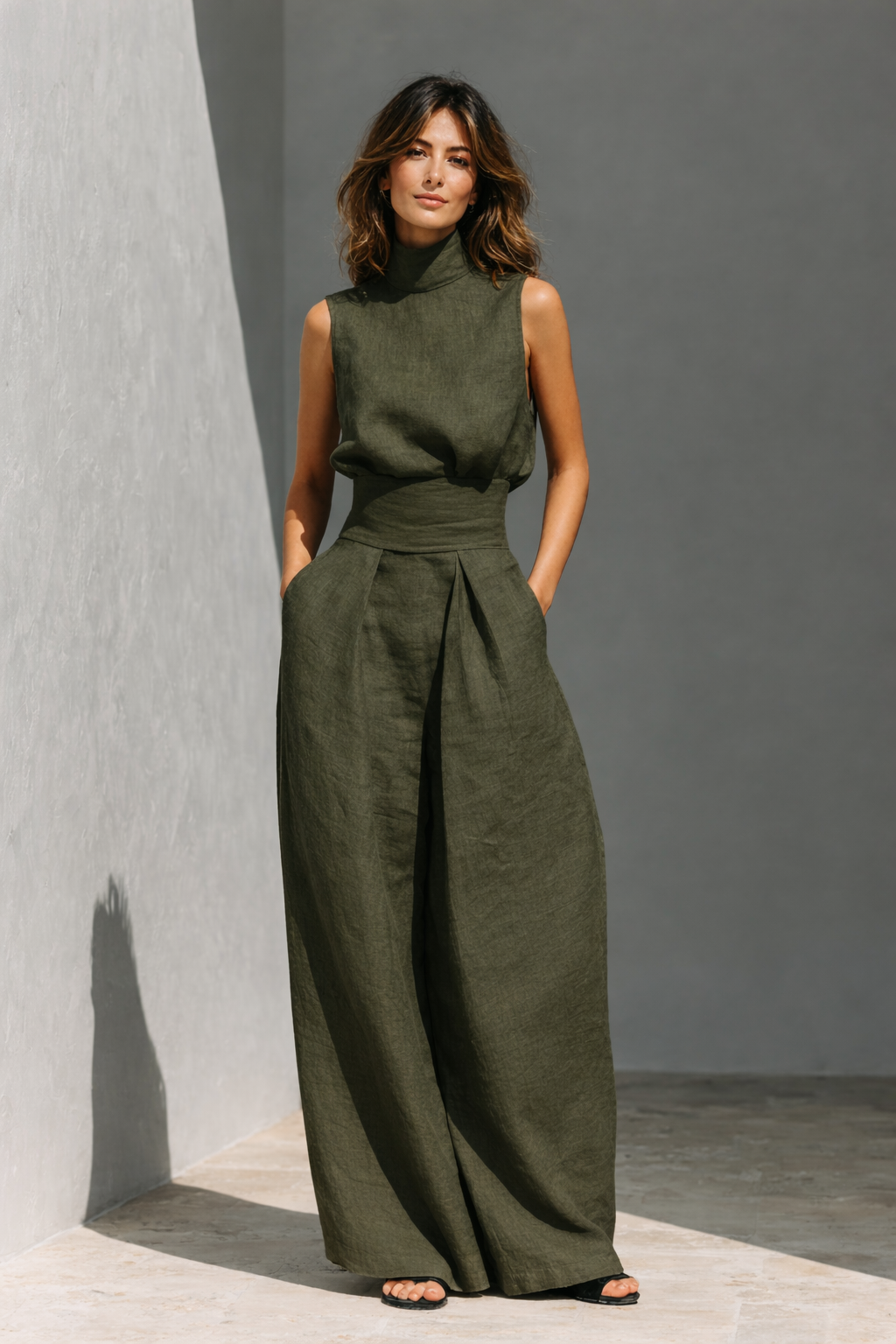 Conjunto Luna - Elegancia Natural y Sofisticación Minimalista
