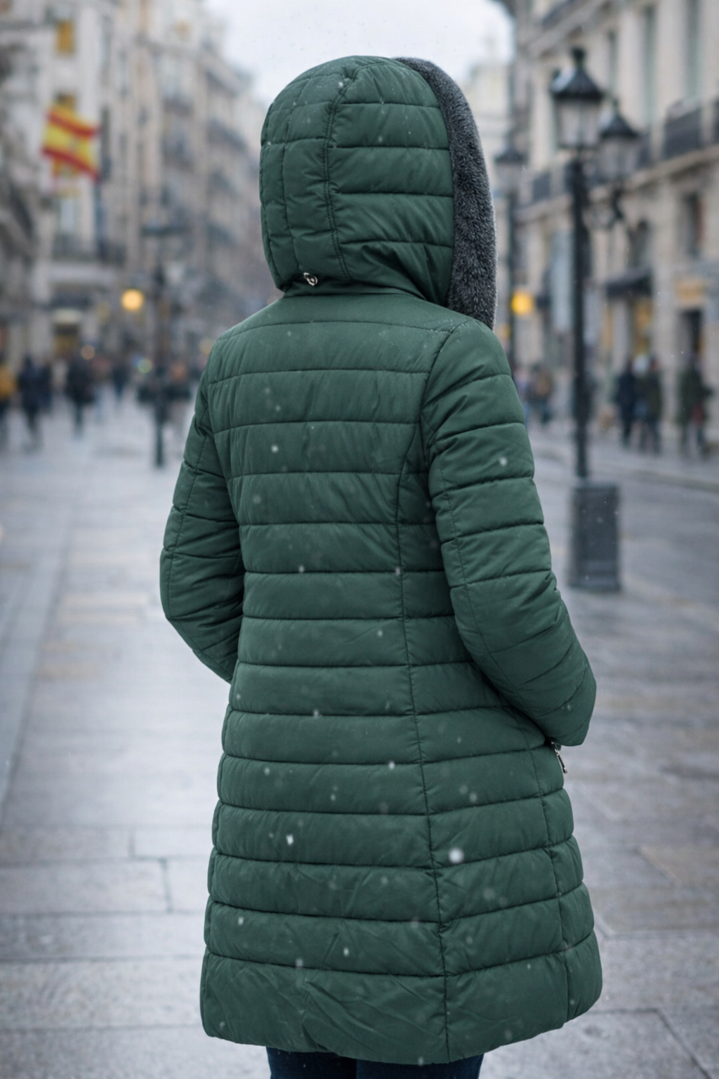 Clara - Abrigo Acolchado con Forro Polar Luxe