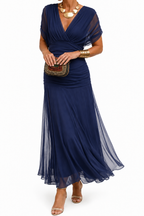 Cecilia | Vestido Largo con Hombros Descubiertos