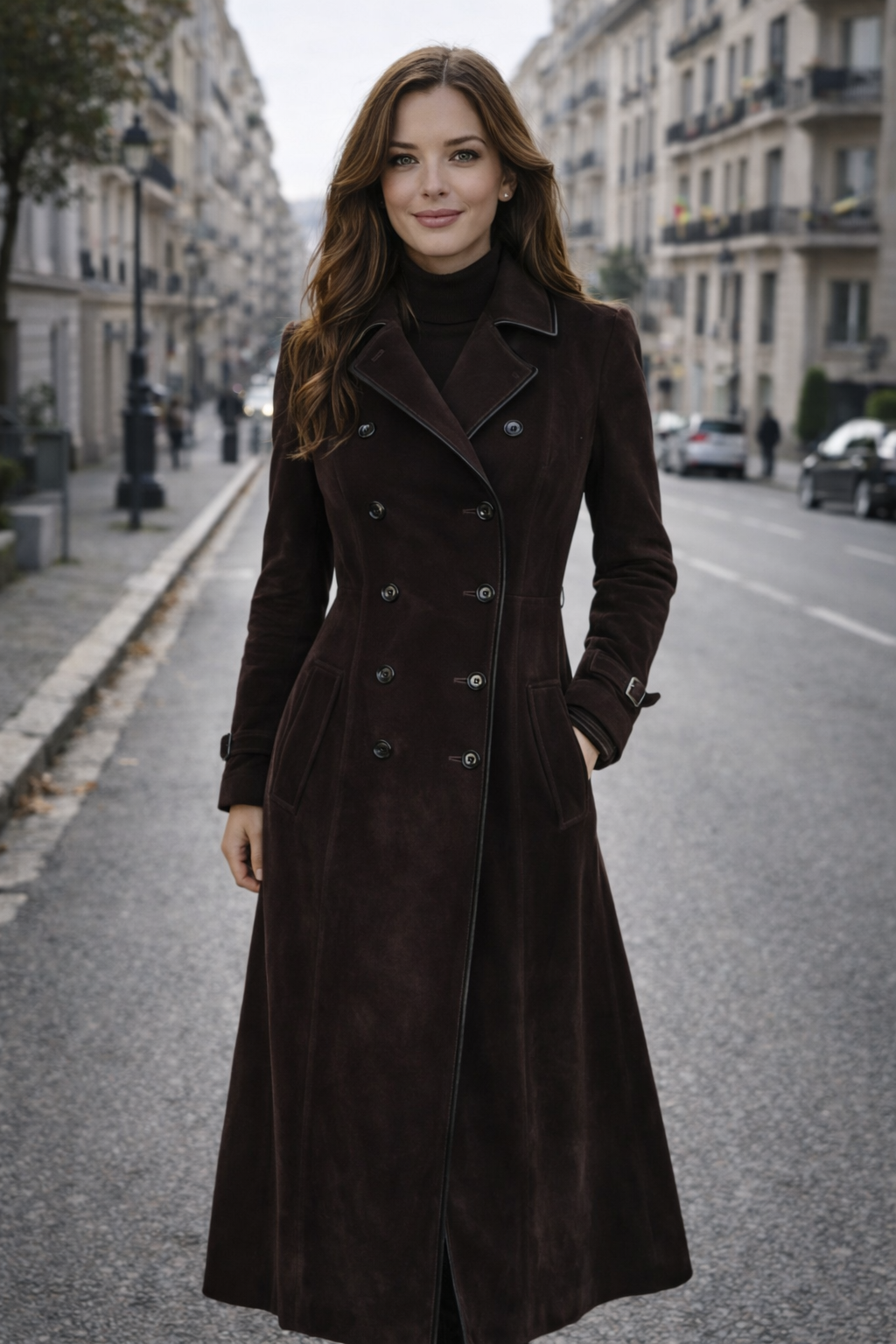 Eva - Gabardina Nathaly Luxe