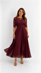 Rose | Elegante vestido de encaje