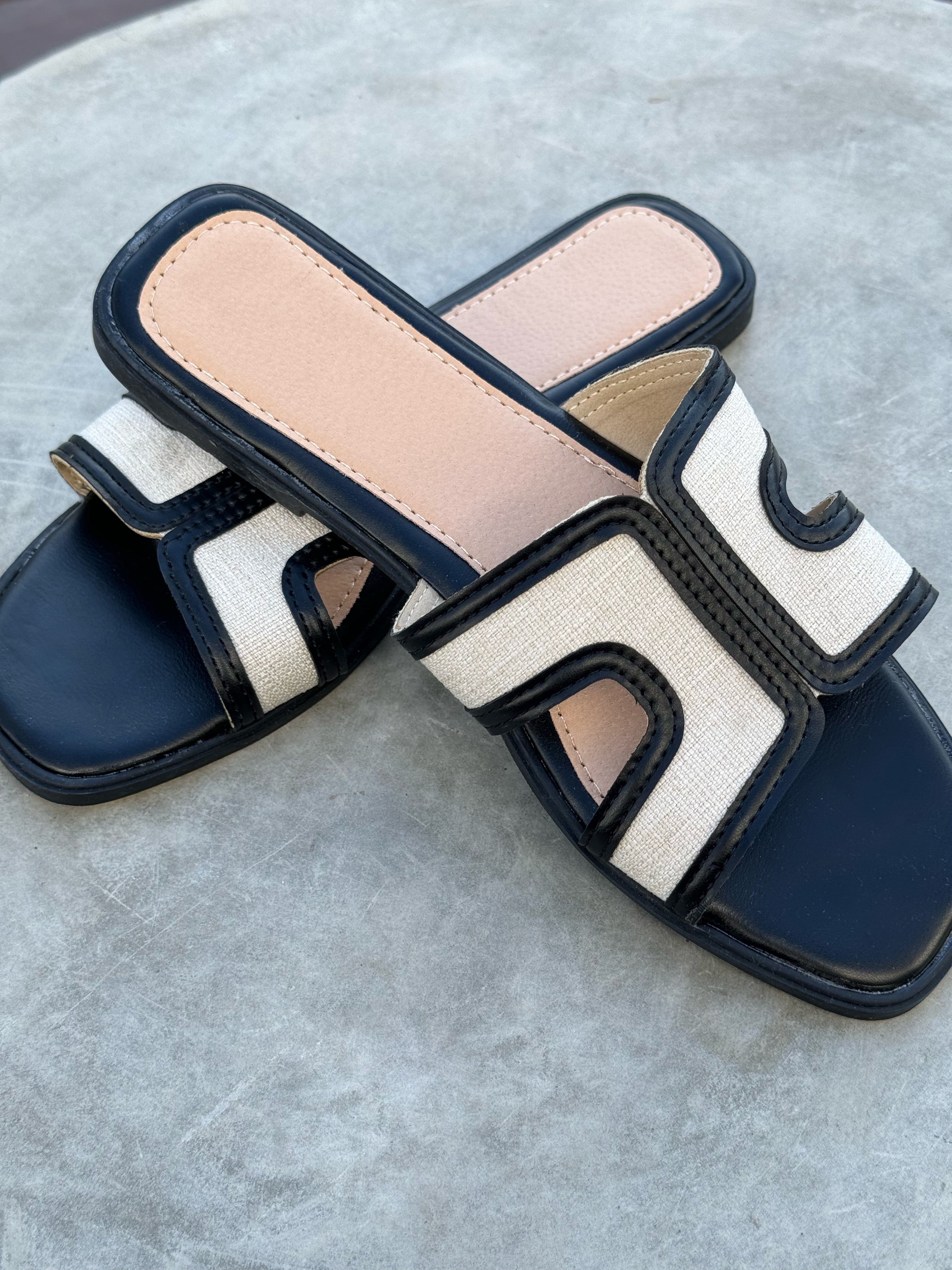 Isabel - Sandalias Carys negras