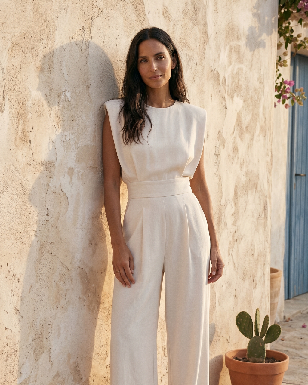 Valeria - Conjunto con Cinturón Minimalista que Define Tu Estilo