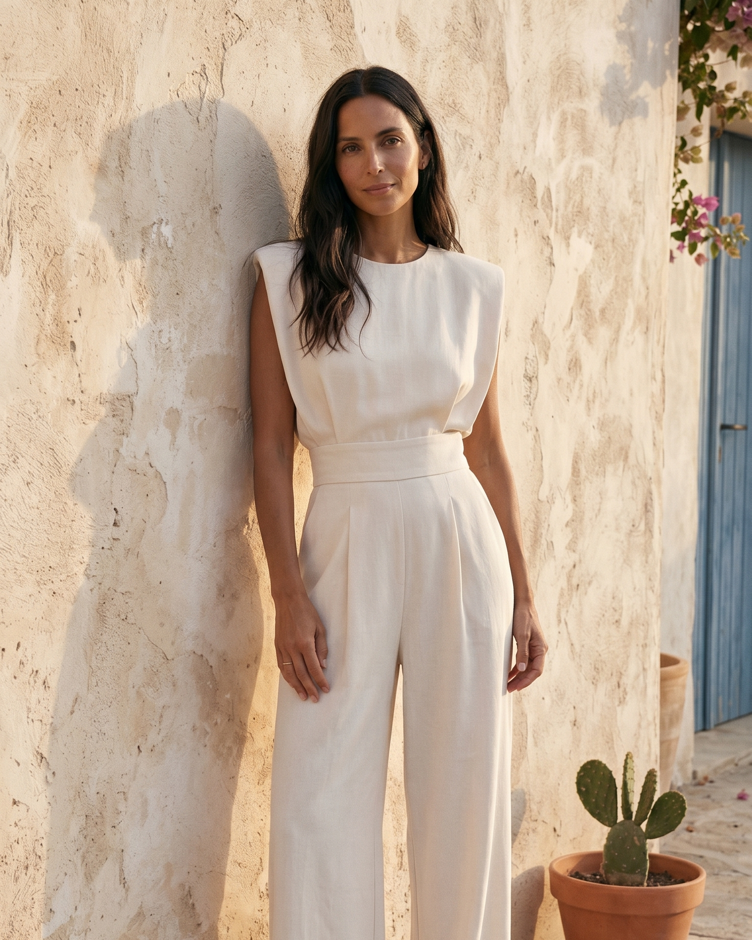 Valeria - Conjunto con Cinturón Minimalista que Define Tu Estilo