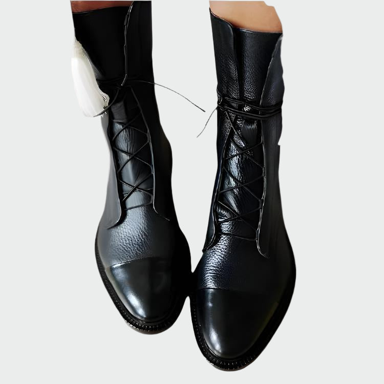 Fiona - Botas ortopédicas de cuero