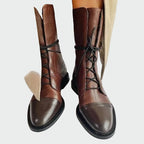 Fiona - Botas ortopédicas de cuero