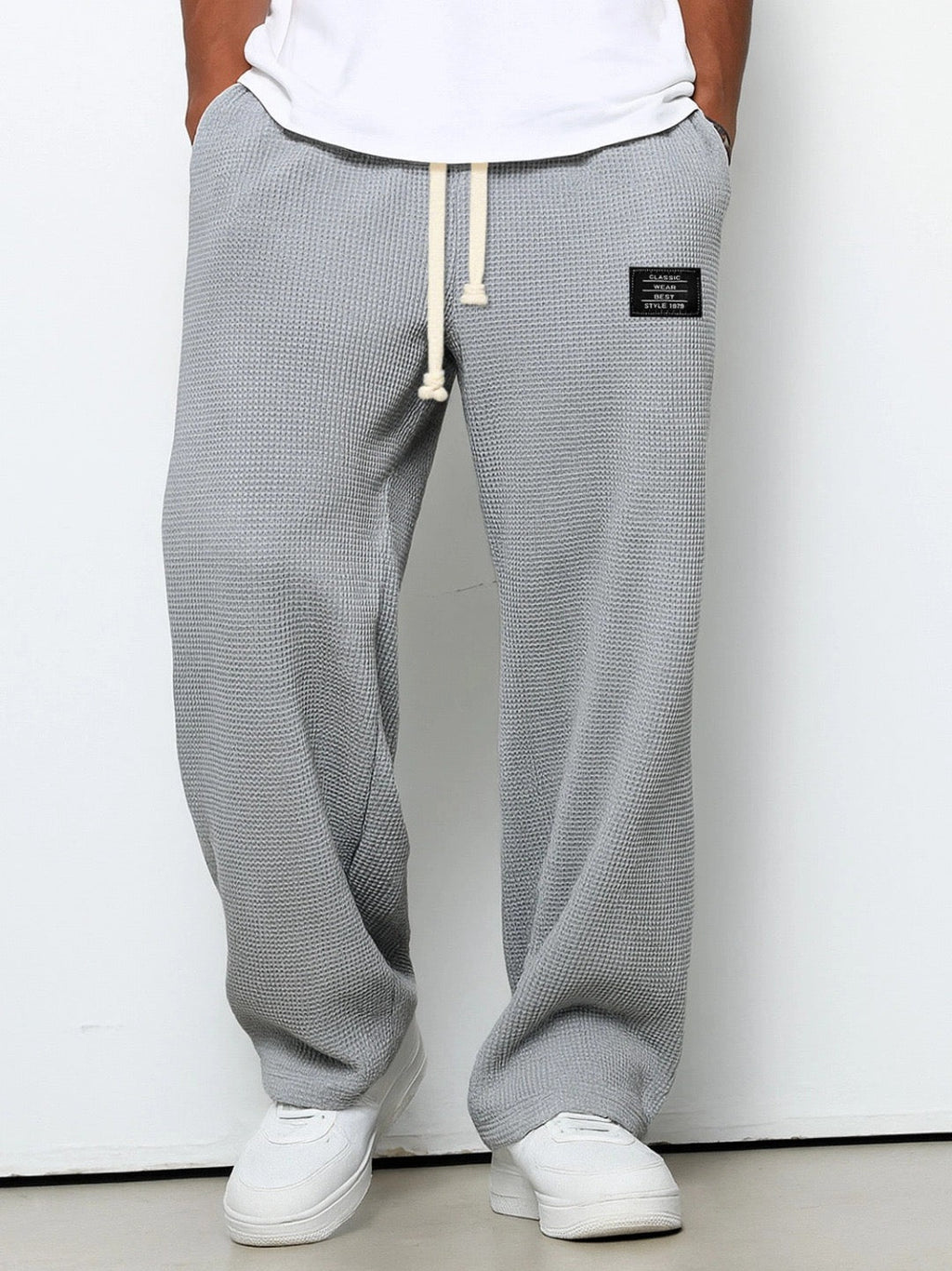 Matteo - Pantalones anchos con cintura ajustable