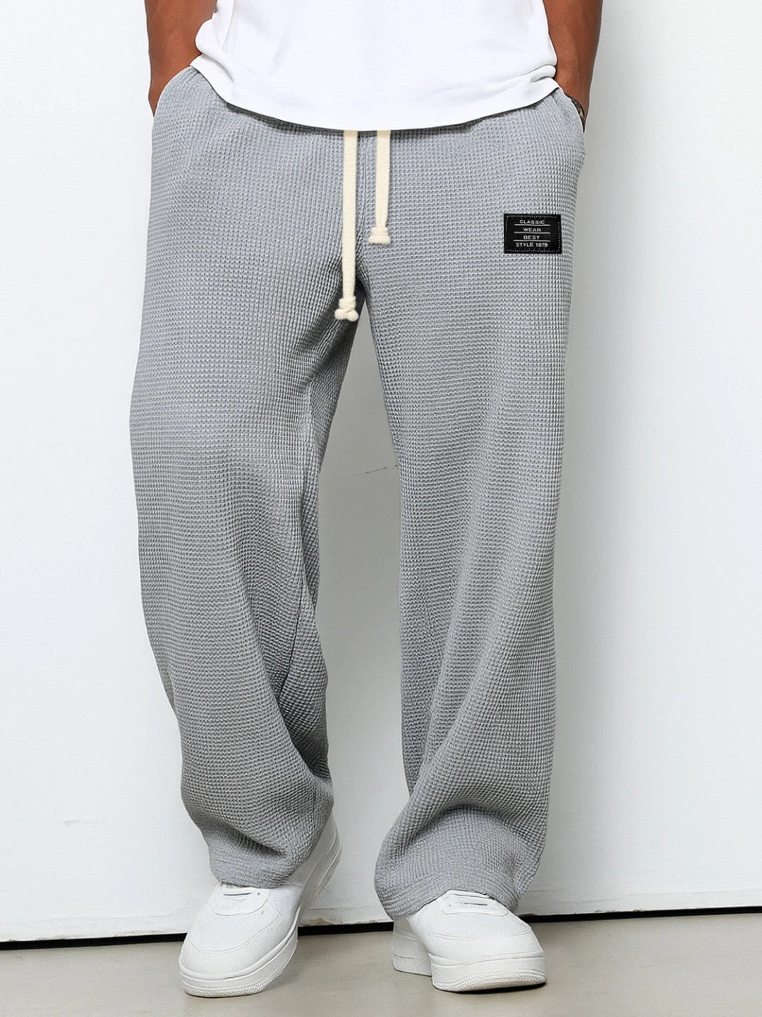 Matteo - Pantalones anchos con cintura ajustable