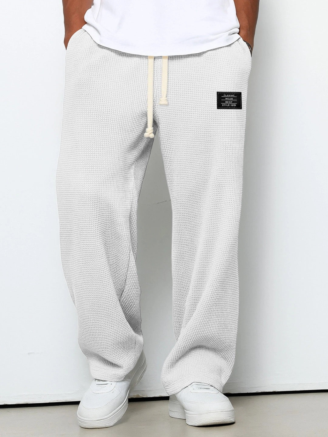 Matteo - Pantalones anchos con cintura ajustable