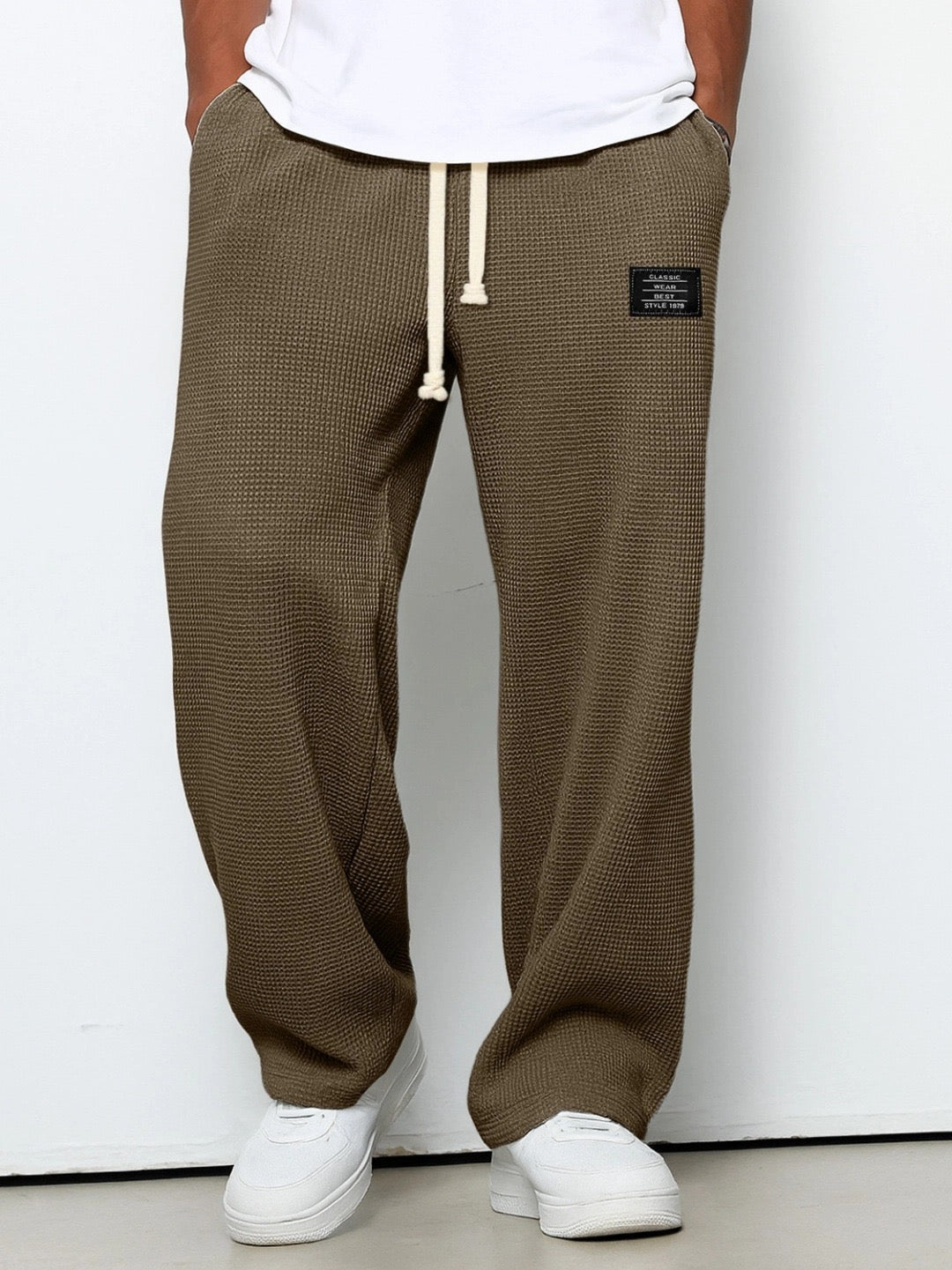 Matteo - Pantalones anchos con cintura ajustable