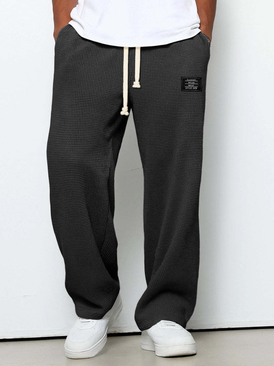 Matteo - Pantalones anchos con cintura ajustable