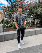 Diego - Pantalones cargo negros
