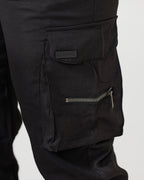 Diego - Pantalones cargo negros