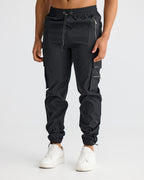 Diego - Pantalones cargo negros