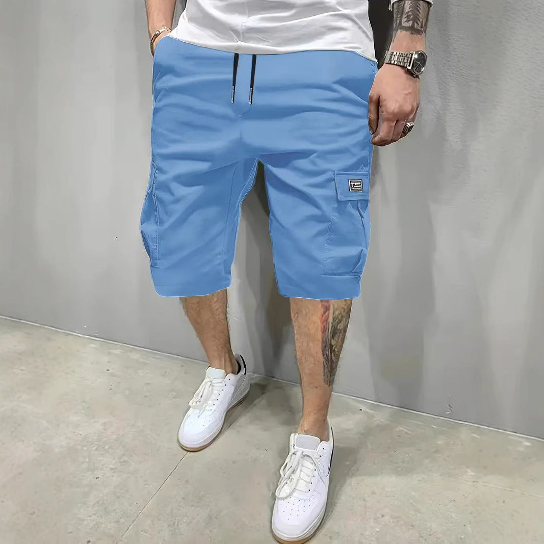 Oliver - Pantalones cortos tipo cargo para hombre