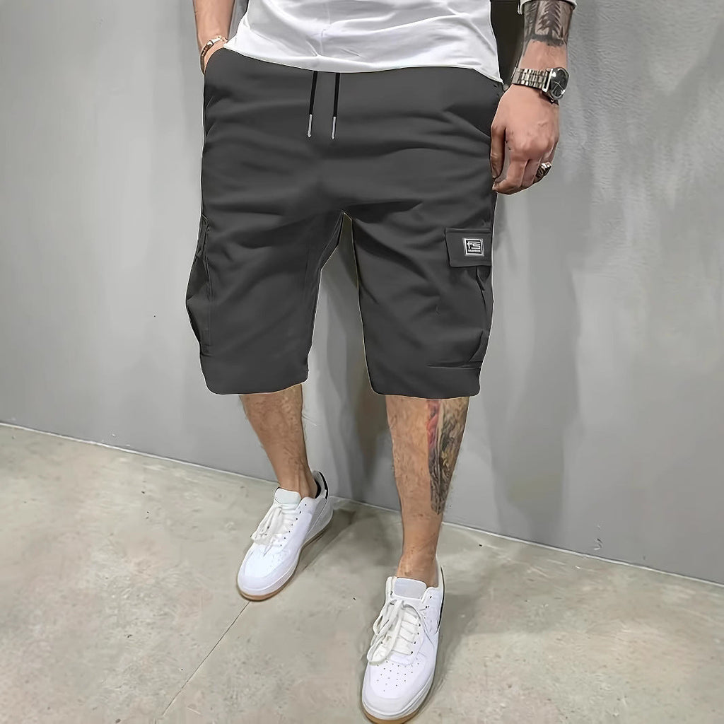 Oliver - Pantalones cortos tipo cargo para hombre
